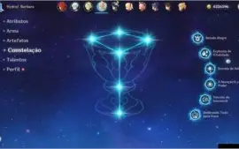 Conta Genshin Impact AR50 Mundo 6