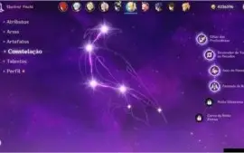 Conta Genshin Impact AR50 Mundo 6