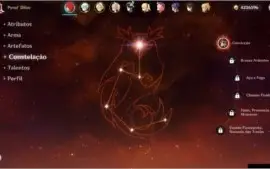 Conta Genshin Impact AR50 Mundo 6