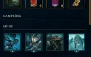 Conta esmeralda 2 mmr mestre full champ 130 skins 55k EA 