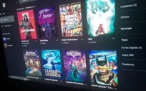 conta epic games + fortnite