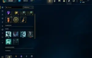 Prata 1 com 25 Champs e 3 Skins +6 Fragmentos de skins