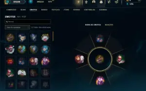 Prata 1 com 25 Champs e 3 Skins +6 Fragmentos de skins