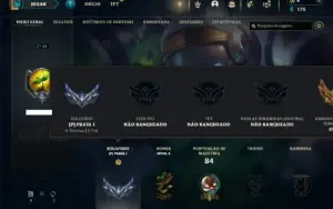 Prata 1 com 25 Champs e 3 Skins +6 Fragmentos de skins