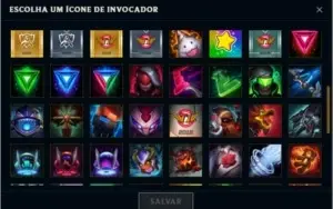 Conta 190 skins Terminou D4 MAs net lixo perdeu borda