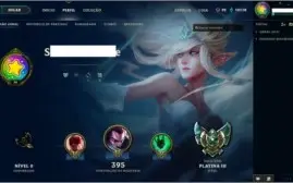 Conta 190 skins Terminou D4 MAs net lixo perdeu borda