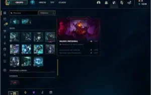 Conta platina 3 sem email confirmado com 3 skins e 31 champs