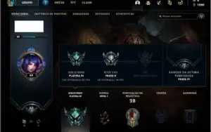 Conta platina 3 sem email confirmado com 3 skins e 31 champs
