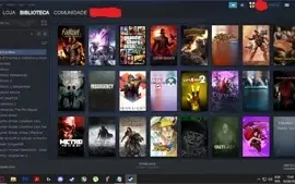 Conta Steam Level 25 / +100 Games / CSGO / GTA 5