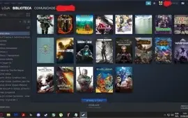 Conta Steam Level 25 / +100 Games / CSGO / GTA 5