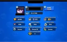 CONTA BRAWL STARS 26k 43/45 - 28 STAR POWER