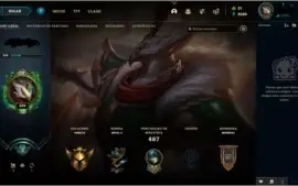 Conta Ouro 2 MMR Platina 1 (barato pra vender logo)