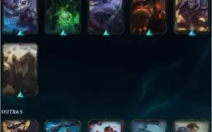 CONTA LOL LVL 263 / 38 CHAVES / 61 SKINS / 645 RP
