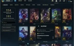 Conta LoL Gold III