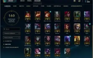 Conta LOL Gold 4