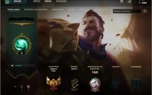Conta LOL Gold 4