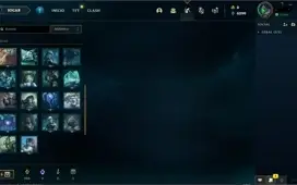 Conta gold IV Muitas skins boas espolio