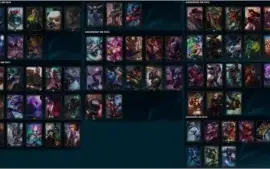 Conta LoL - Diamante III, Mestre 3x3, Todos Champs, 68 skins