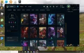 Conta lol Platina Sesson Passada.