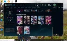 Conta lol Platina Sesson Passada.