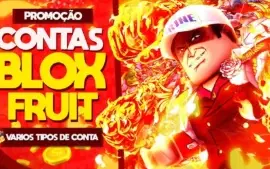 Conta de Blox fruits lvl 2550 cdk frutas miticas