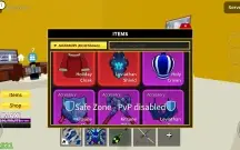Conta De Blox Fruits Super Upada