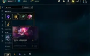 Conta ouro 4 com 28 Champs e 9 Skins + 1 Fragmento