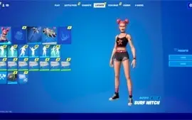 CONTA SEASON 4 CAP 1. +100 SKINS, +33 JOGOS EPIC