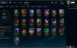 Conta LOL Diamante IV 2019