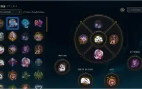 V>CONTA LOL TUDO CERTINHO
