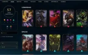 V>CONTA LOL TUDO CERTINHO