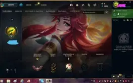Conta nvl30 com Lux Academia de Batalha Prestígio