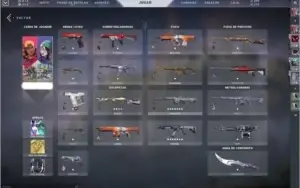 Vendo conta de Valorant - Elo Diamante 2 + Skins Premium