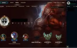 Conta Platina 5 Solo/Flex - Ip pra troca de nick