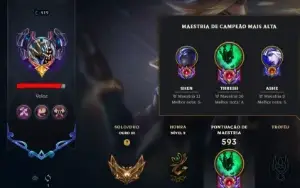 Lol Conta Lvl 419 - All Champs / Skins Valorant