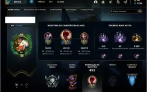 Conta prata 2 com TODOS os champs e 277 skins (2 Prestigios)