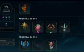 CONTA LOL PLATINA 4 (70 skins e 132champs) + VALORANT GOLD 2