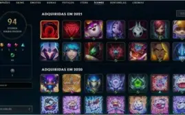Conta LOL Grão Mestre Flex 400+ pdl, Diamante Solo