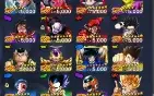 Dragon ball legends 4 ultras pago e com 9k de Cc