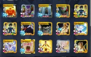 Dragon ball legends 4 ultras pago e com 9k de Cc