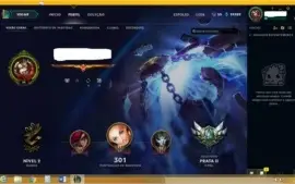 Conta lol Prata 2 / S6 E s7 / lindas skins
