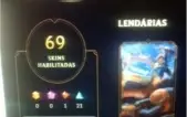 Conta lol main poppy, todos os champs, 69 skin, kayle juiza
