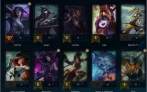 vendo acc league of legends boa para rushar diamond 1