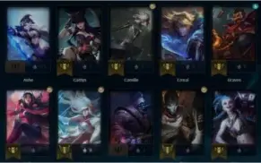 vendo acc league of legends boa para rushar diamond 1