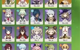 CONTA AR 32 NAHIDA + YAE MIKO + AGITAÇÃO TROVEJANTE