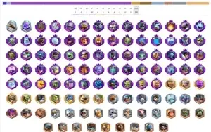 Clash Royale nv 14 / 14k gemas / Emblema CRL 2022