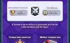 Clash Royale nv 14 / 14k gemas / Emblema CRL 2022