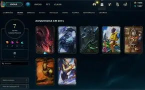 Conta LOL 1035 RP BR