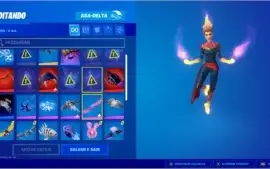 Conta  Epic Fortnite varias skins e battle pass ativado