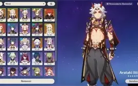 Genshin Impact AR47 - IttoC1/DilucC2/Albedo +